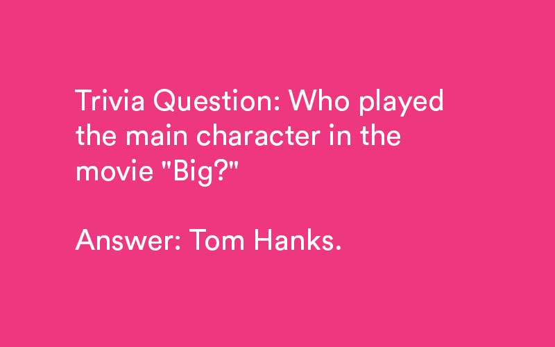 80s trivia questions