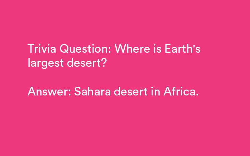 geography trivia questions