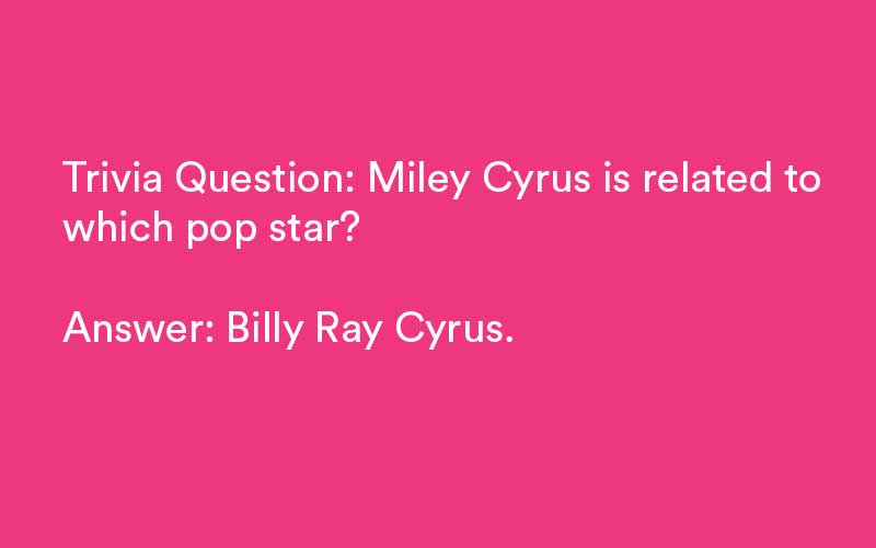 pop culture trivia questions