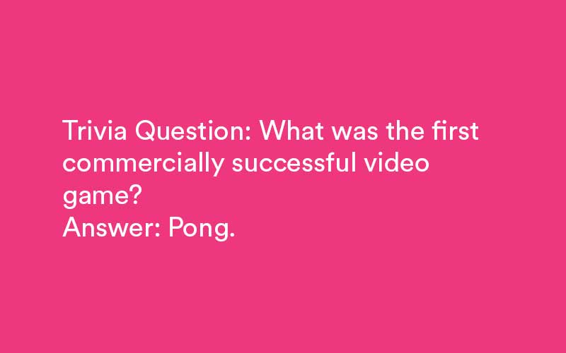 video game trivia questions